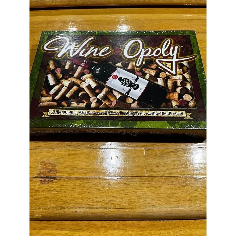 Wine-Opoly Monopoly Board Game - Sealed New in Box - Picture 1 of 2